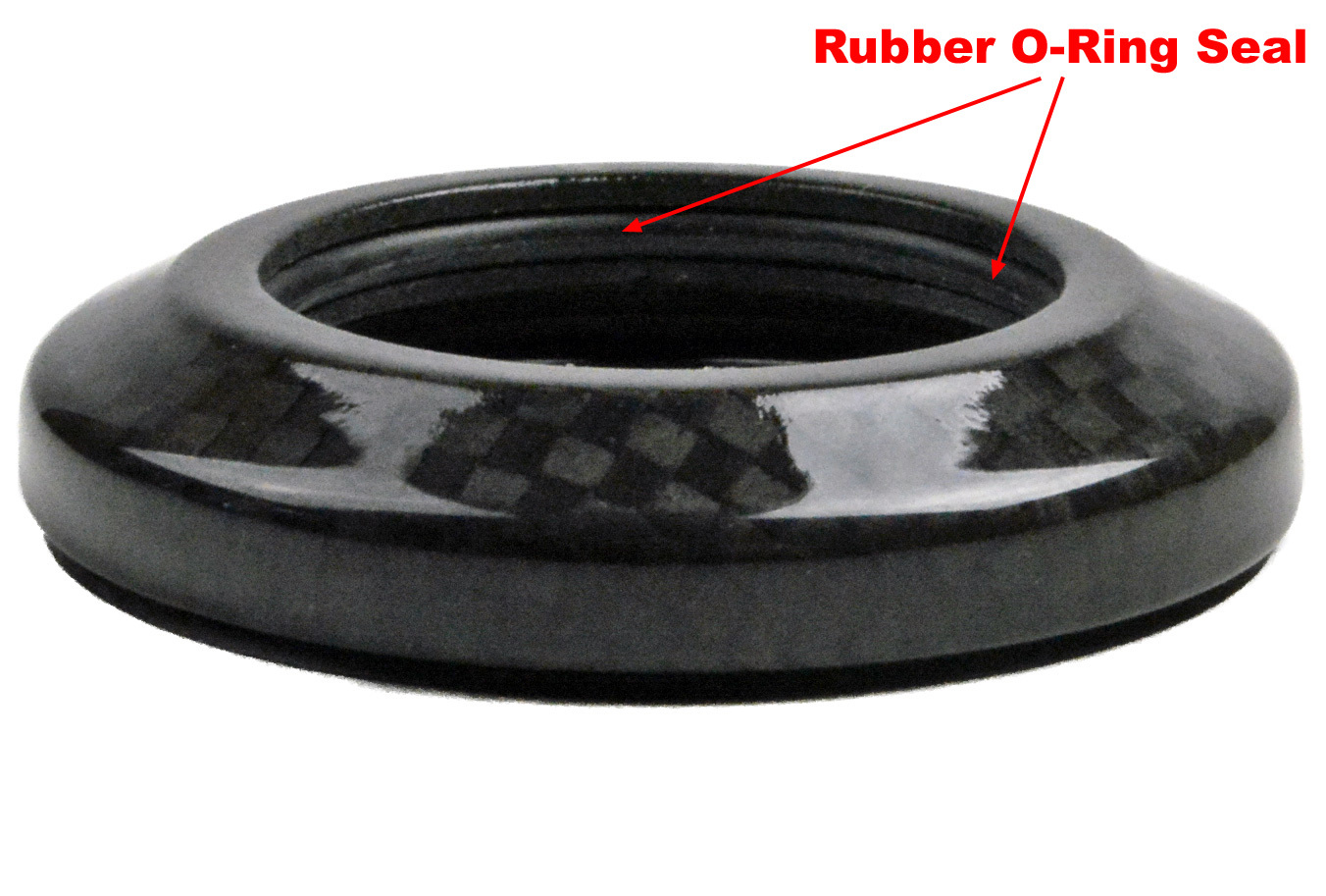 OMNI Racer WORLDS LIGHTEST Integrated Headset Conical Carbon Spacer 1-1/8″ 8mm