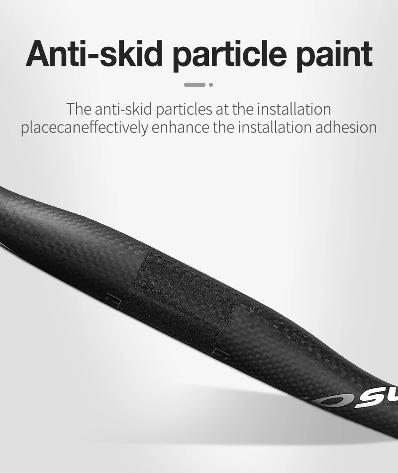 3K Matte Mountain Bike Carbon Fiber Handlebar 31.8 *680/700/720/740/760mm