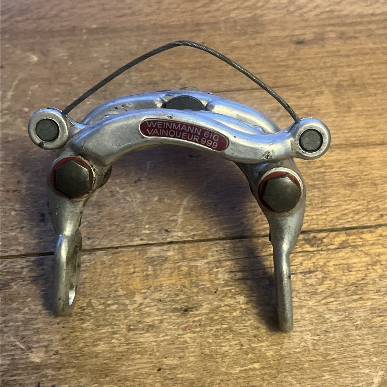 Vintage Weinmann 610/750 Vainqueur 999 Center Pull Brake Calipers + Hangers