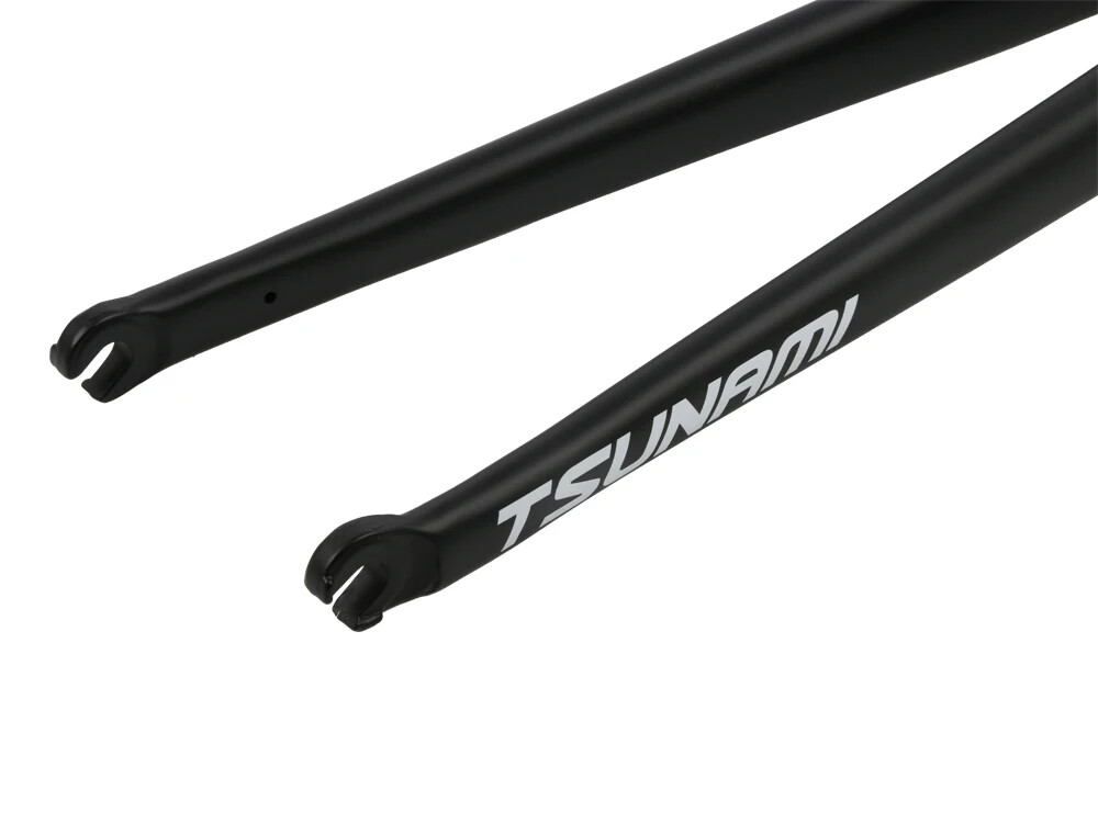 Road Bicycle Front Fork C-clip Brake 700*23/25C Bicycle Hard Fork Matte/Glossy