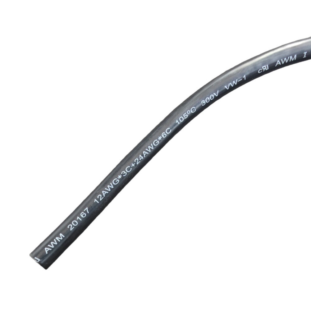 G11.6.2 Extension Wire 12awg Cable Approx 30cm Length PVC Material Red Color