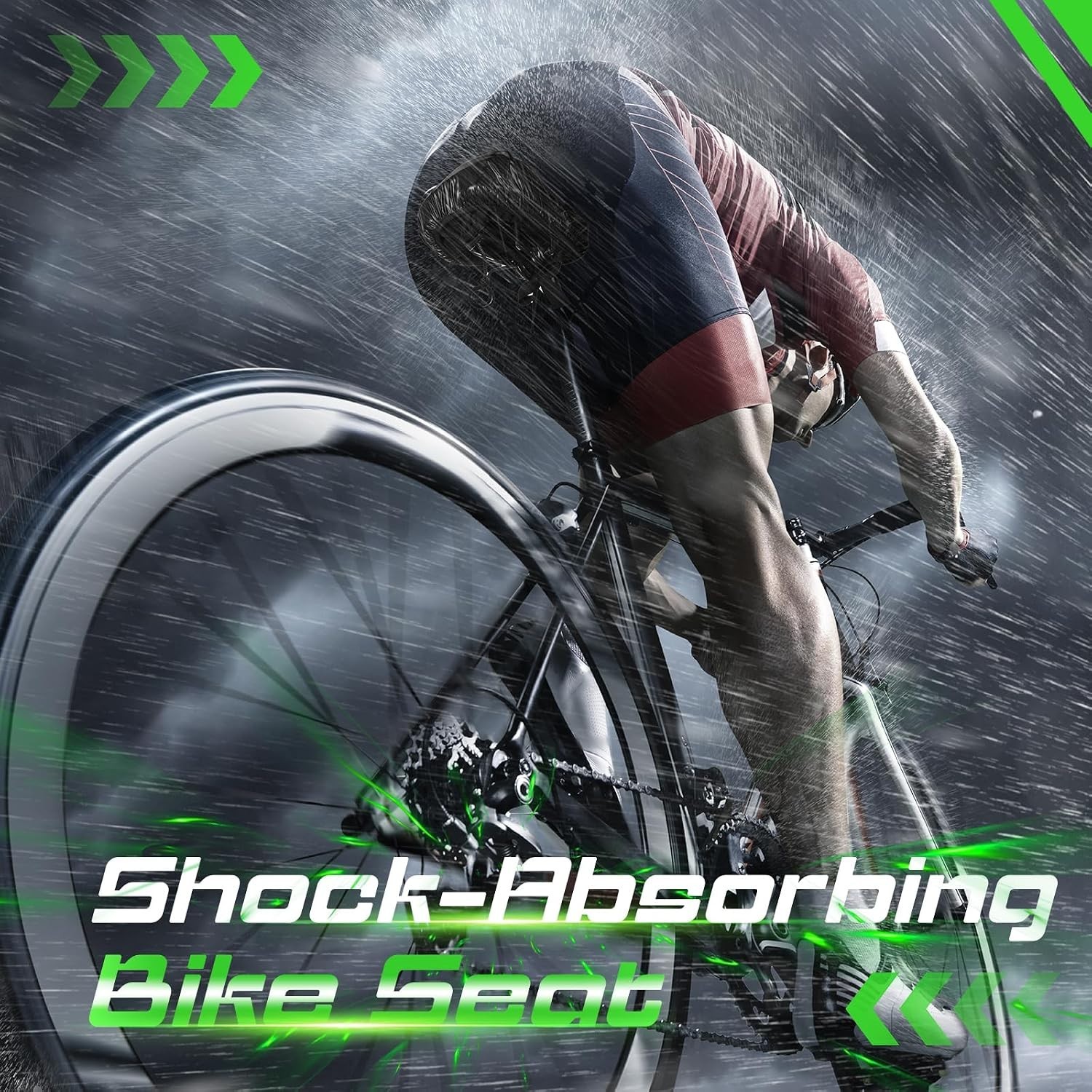 Extra Soft Gel Bike Seat Cushion – Easy Install for Peloton & Mountain Bikes