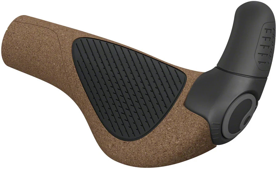 Ergon GP2-L Evo BioKork Grips with Integrated Bar End Large 238