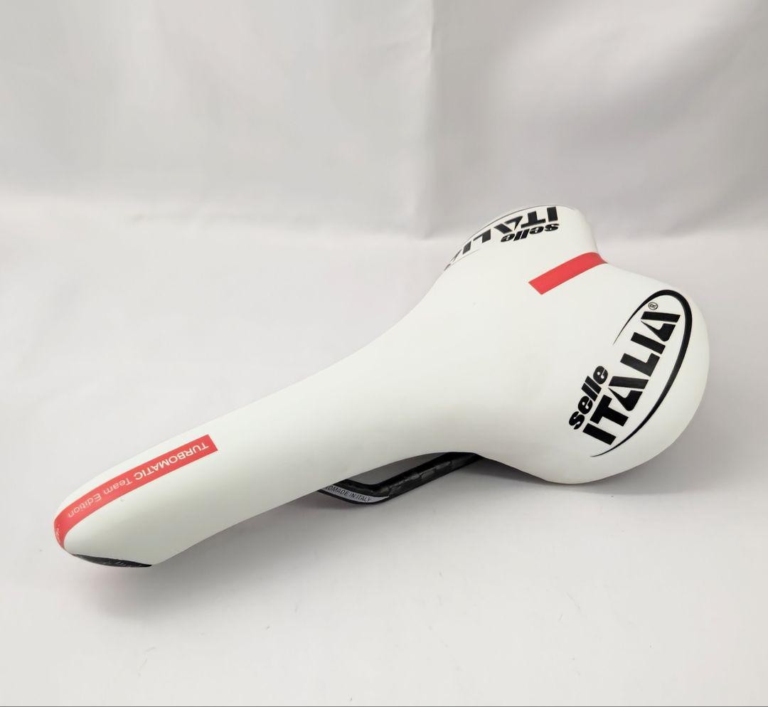 Selle Italia Turbomatic Team Edition Carbon Rail Saddle Road Bike Racing Genuine