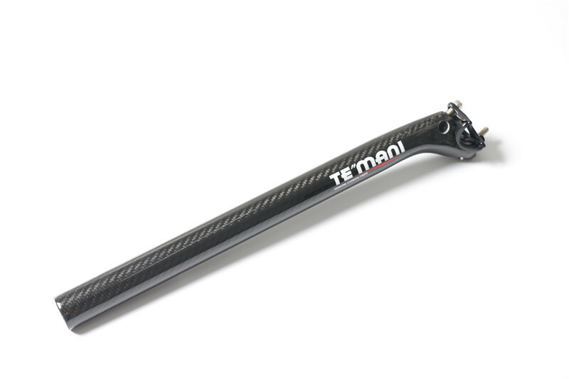 3K Carbon Seatpost Offset Bicycle Saddle Post Tube 25.4/27.2/30.8/31.6mm Gloss
