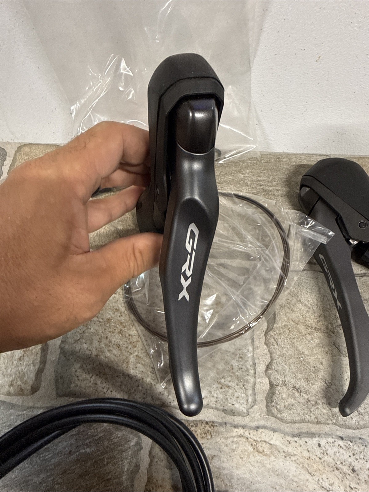 Shimano Grx Rx820 1×12 Hydraulic Disc Mechanical Shifter Set 12 Speed (NW)
