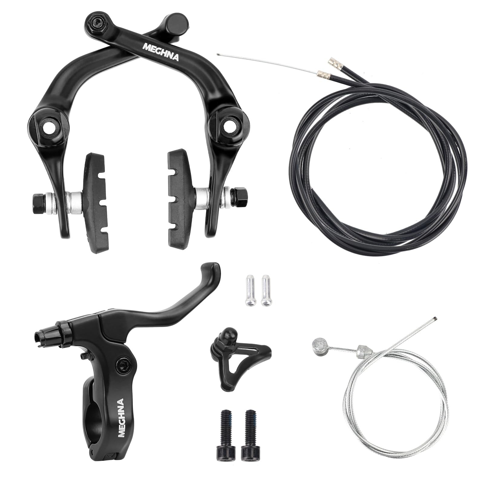 BMX Rear Aluminum Alloy Rim Brake Set，Bike Rear U Brakes Set, Complete Rear B…
