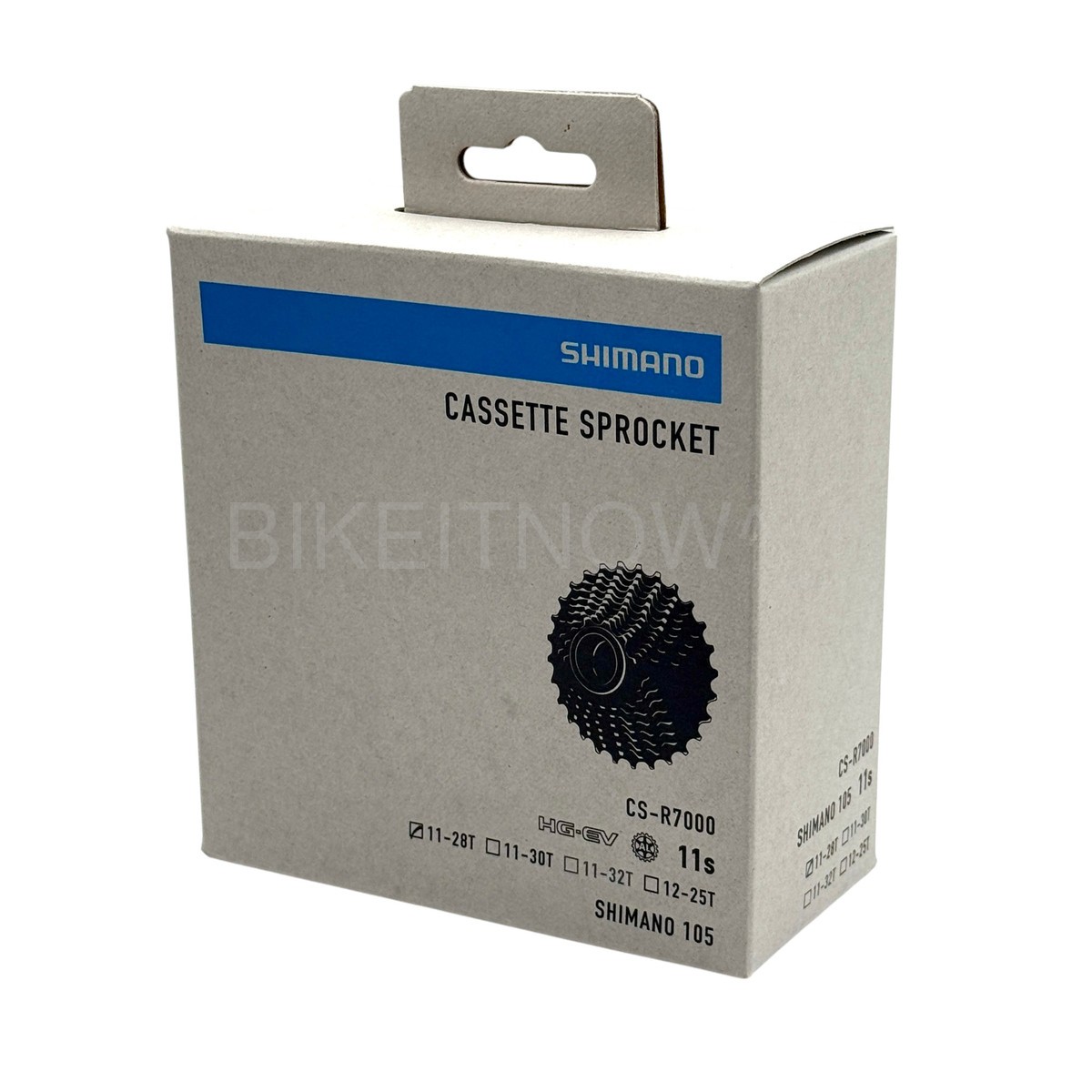 Shimano 105 CS-R7000 Road/Cyclocross Bike 11-Speed Cassette Sprocket 11-28T