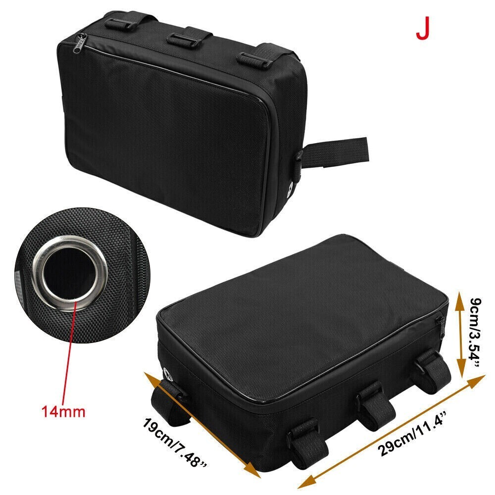 Battery Safe Bag Explosionproof, Large Capacity Fireproof Bag for Ebike frame