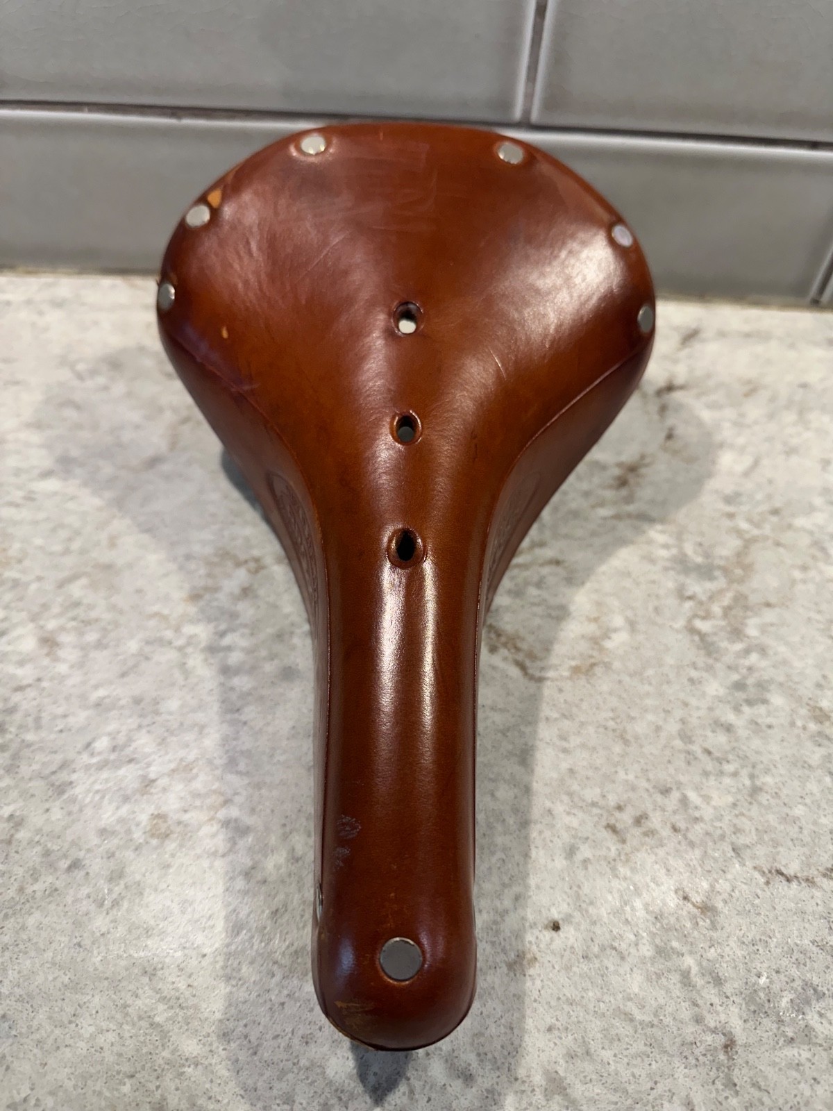 Brooks Bicycle Saddle B67 Brown Spring Leather Seat