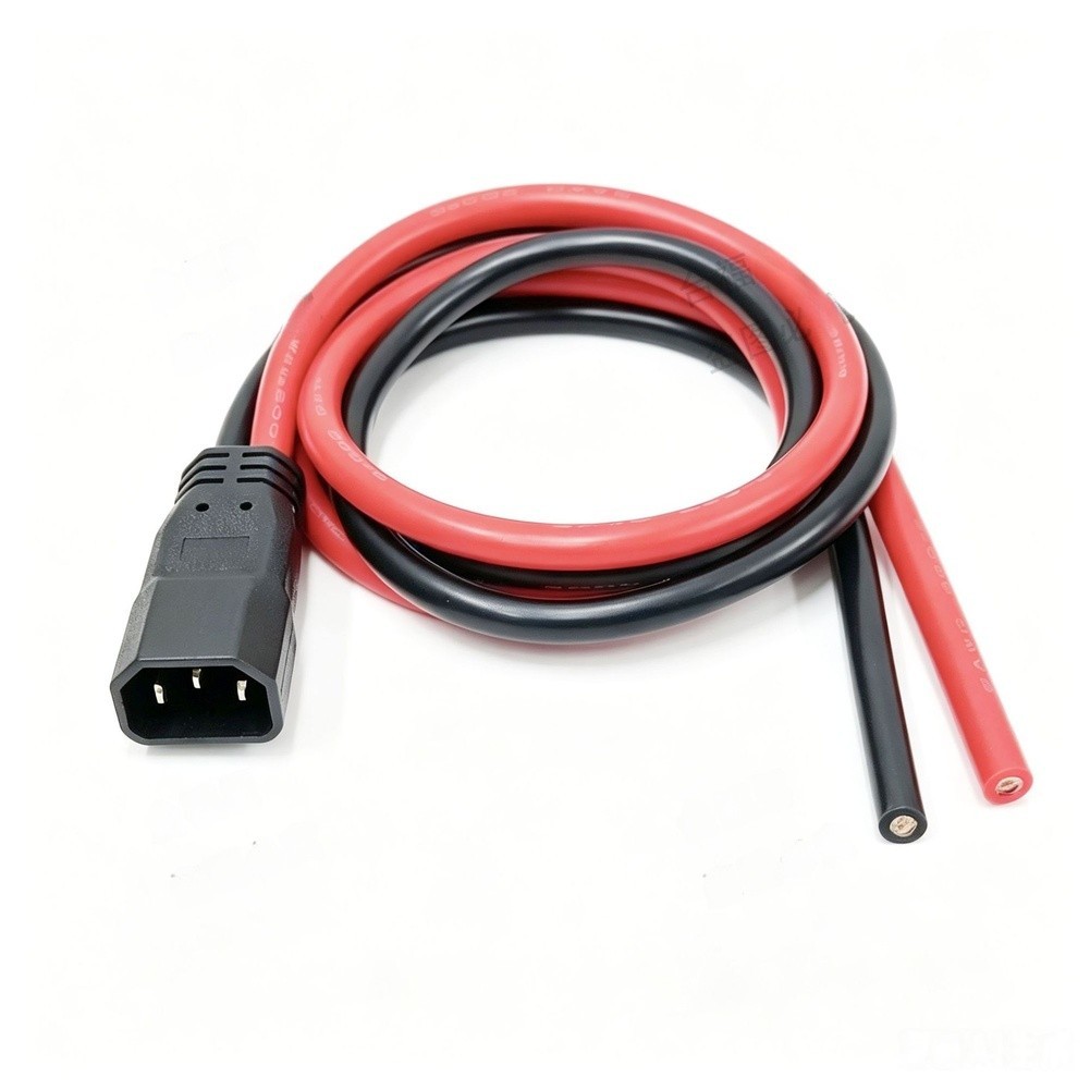 Copper Straight Head Power Cord 8AWG 10AWG for Electric Bike Applications
