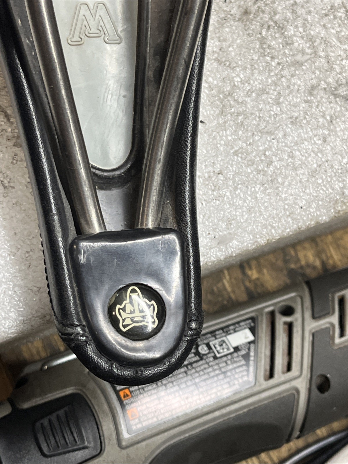 Black WTB Laser V 265mm x 140mm Titanium Rail Saddle