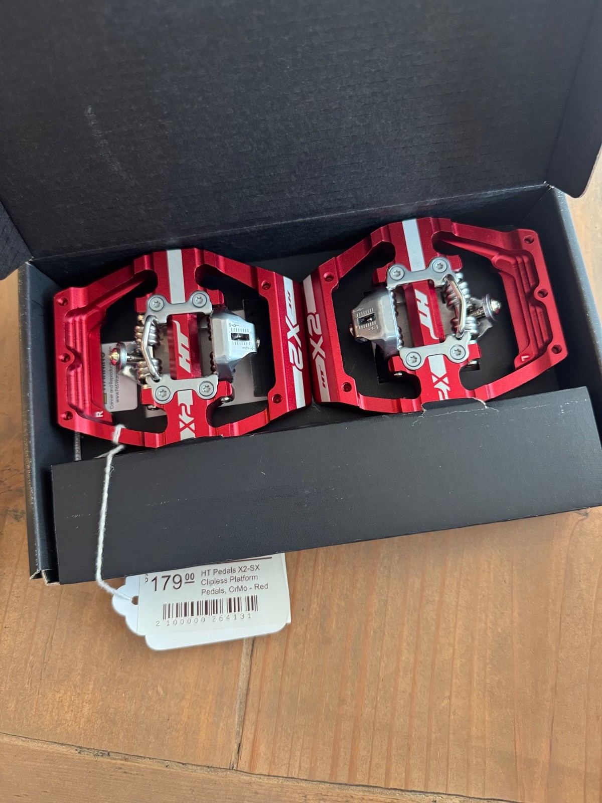 HT X2-SX Clipless BMX Platform Pedals-BMX Racing Pedals-Mountain Bike Pedals