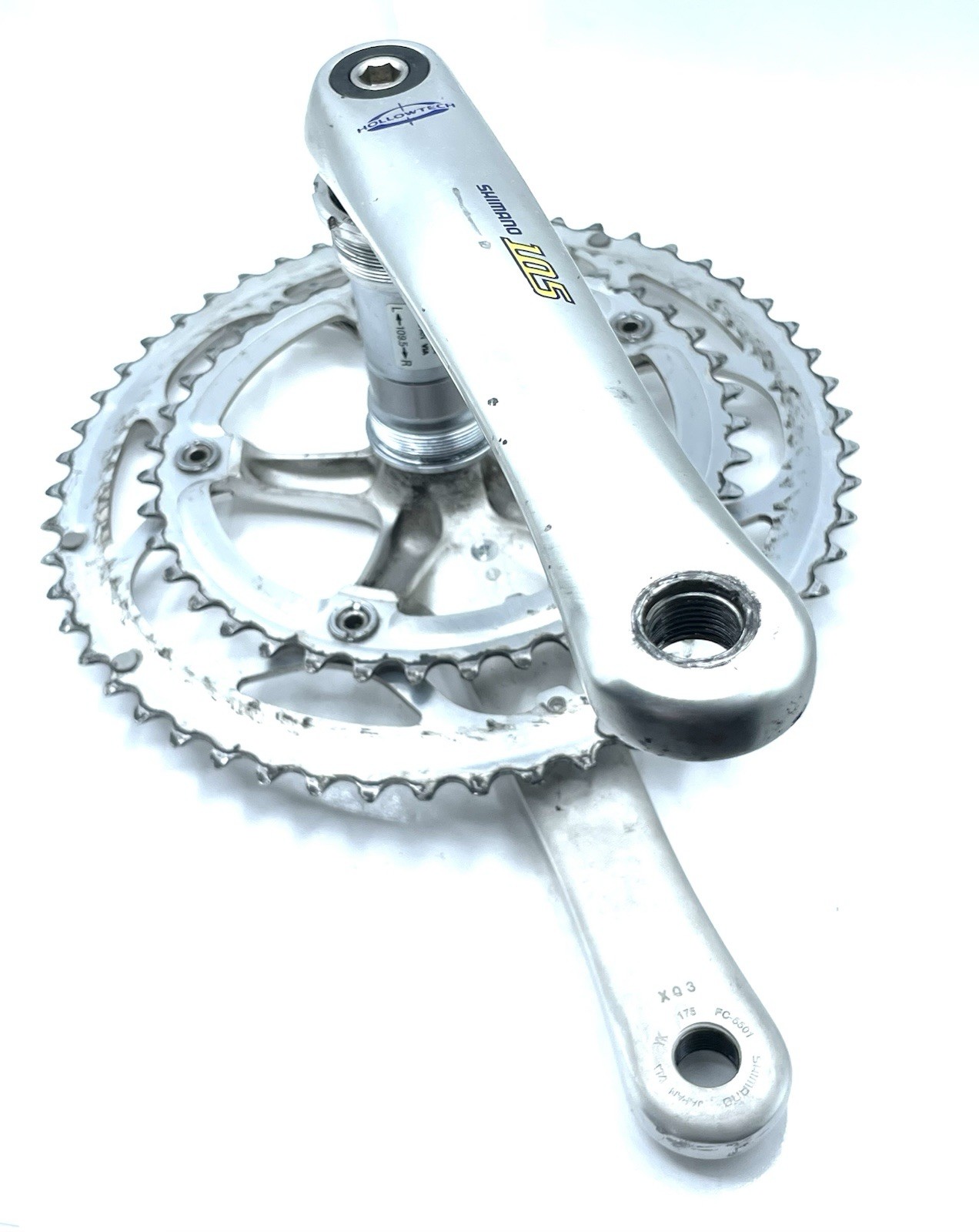 Shimano 105 Double Road Bike Crankset 170mm FC-5501 52/39 Octalink Plus BB