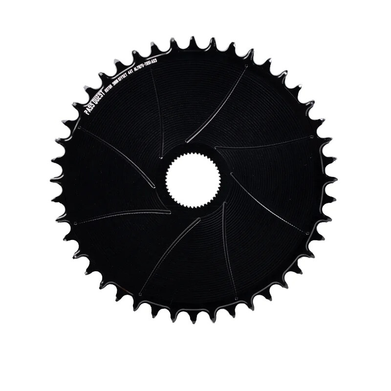 PASS QUEST Rotor Gravel Bike 3mm Offest AERO Round Narrow Wide Chainring