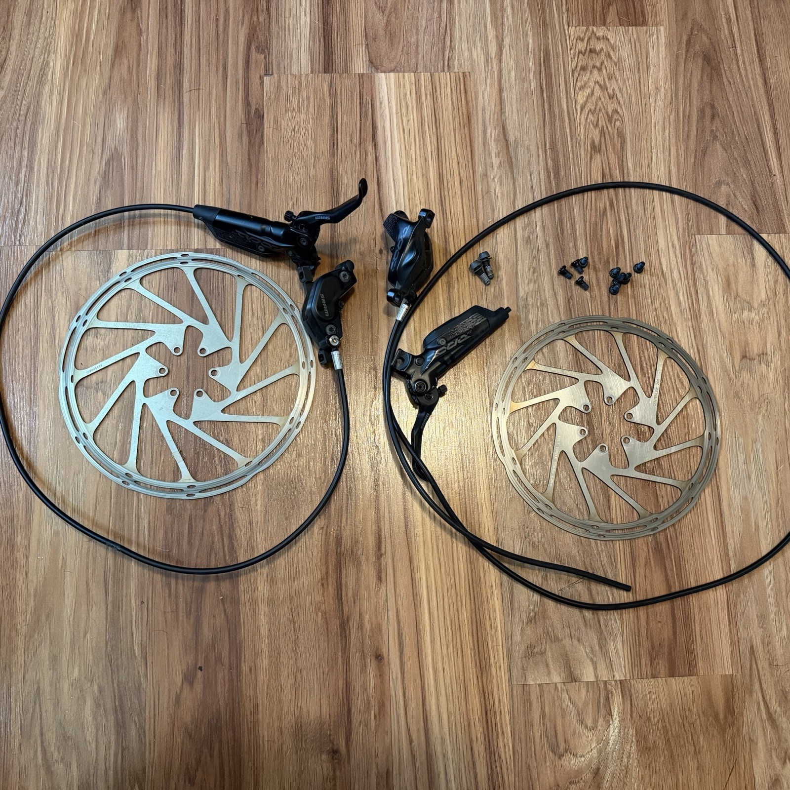 SRAM Code RS Brake Set with 200mm/220mm Centerline Discs