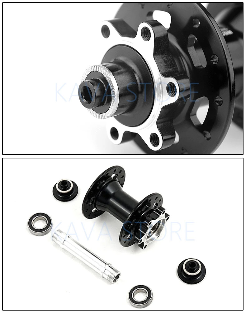 Sealed Bearing Disc Brake Hub 24 28 32 Holes Quick Release Mountain Bicycle Hub