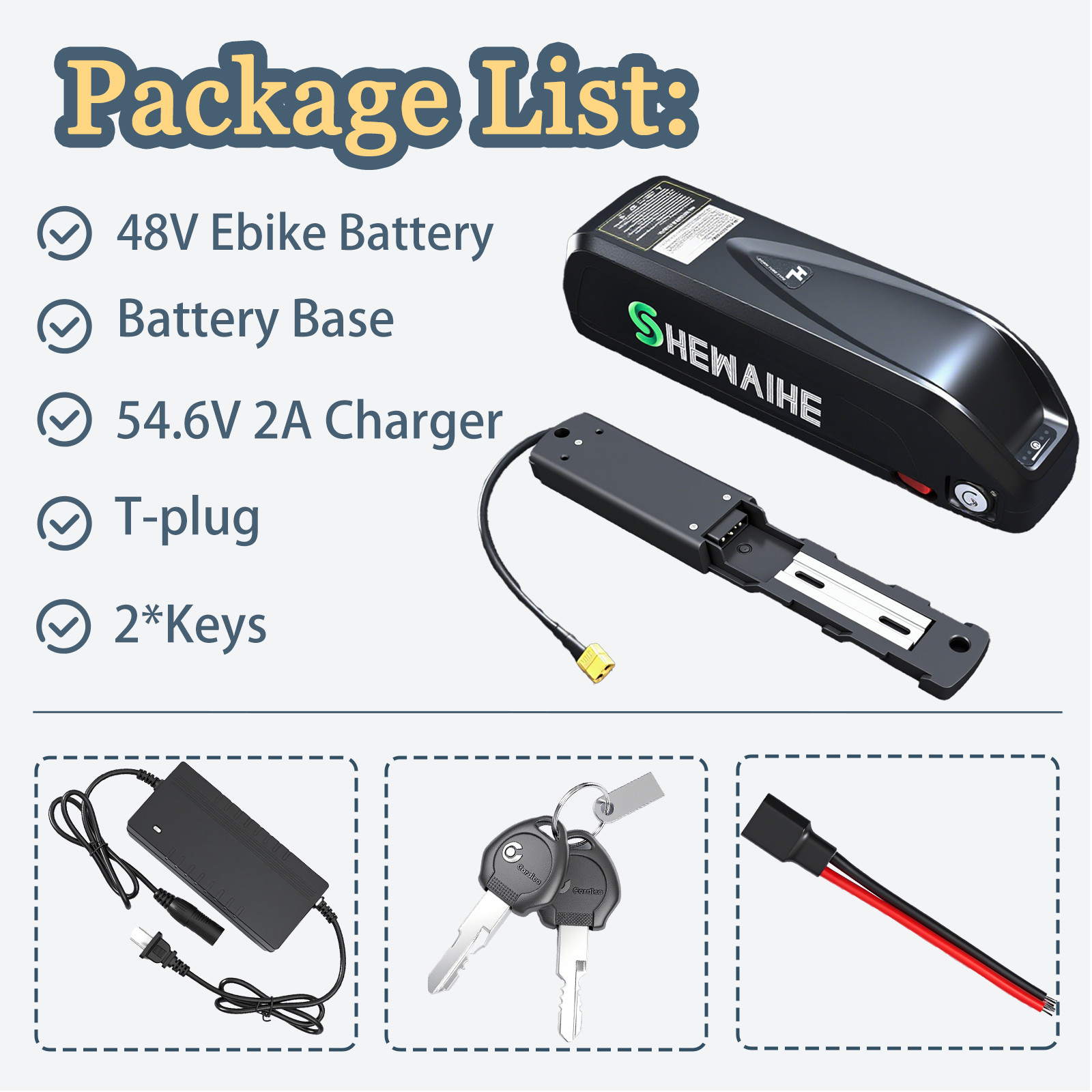 48V 20Ah 15Ah 11Ah Lithium Battery 48 Volt Battery 20Ah Lithium ion Battery Pack