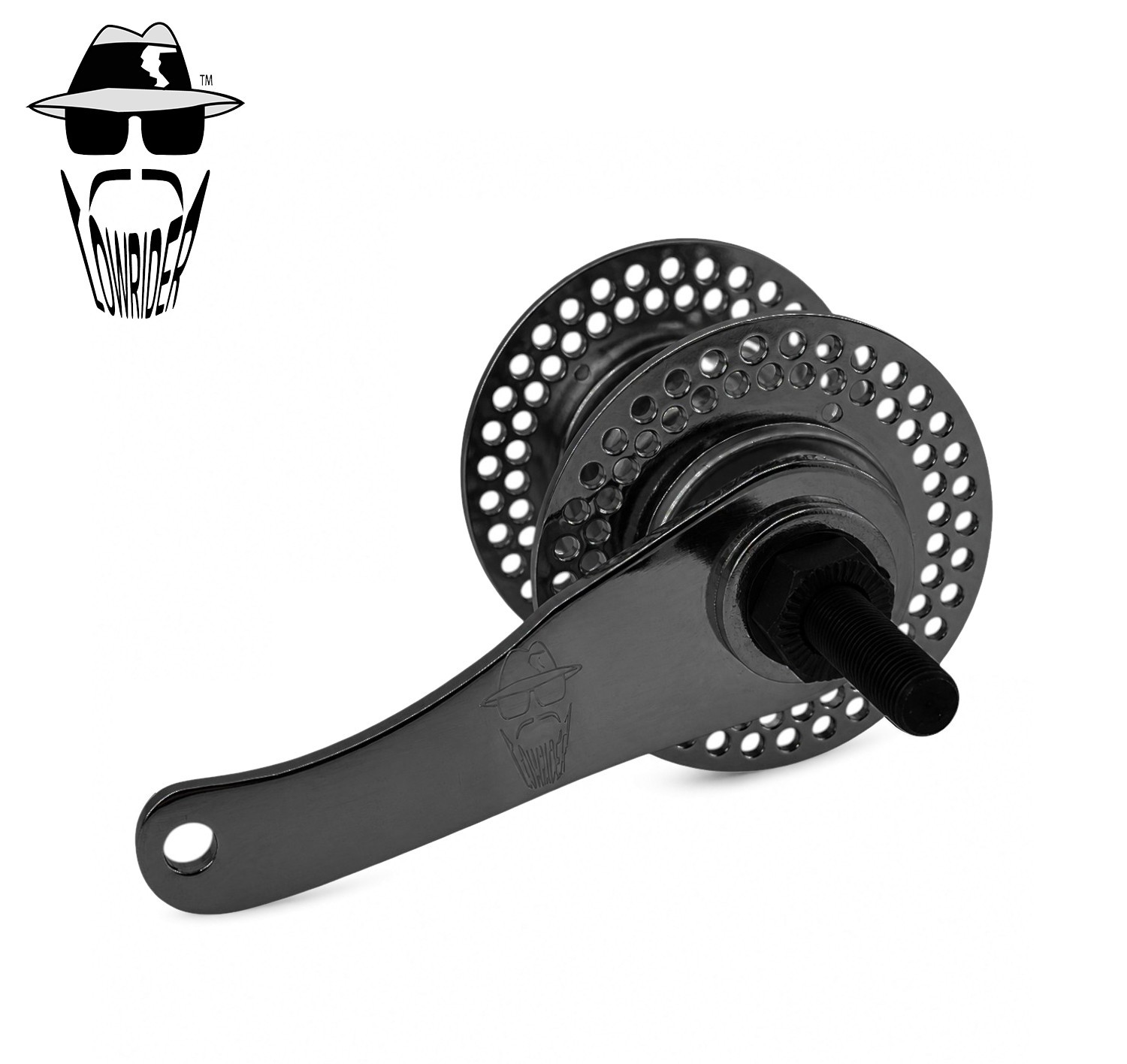 ORIGINAL LOWRIDER Black Coaster Brake 144H 3/8 Axle 18T Sprocket 1Speed Rear Hub