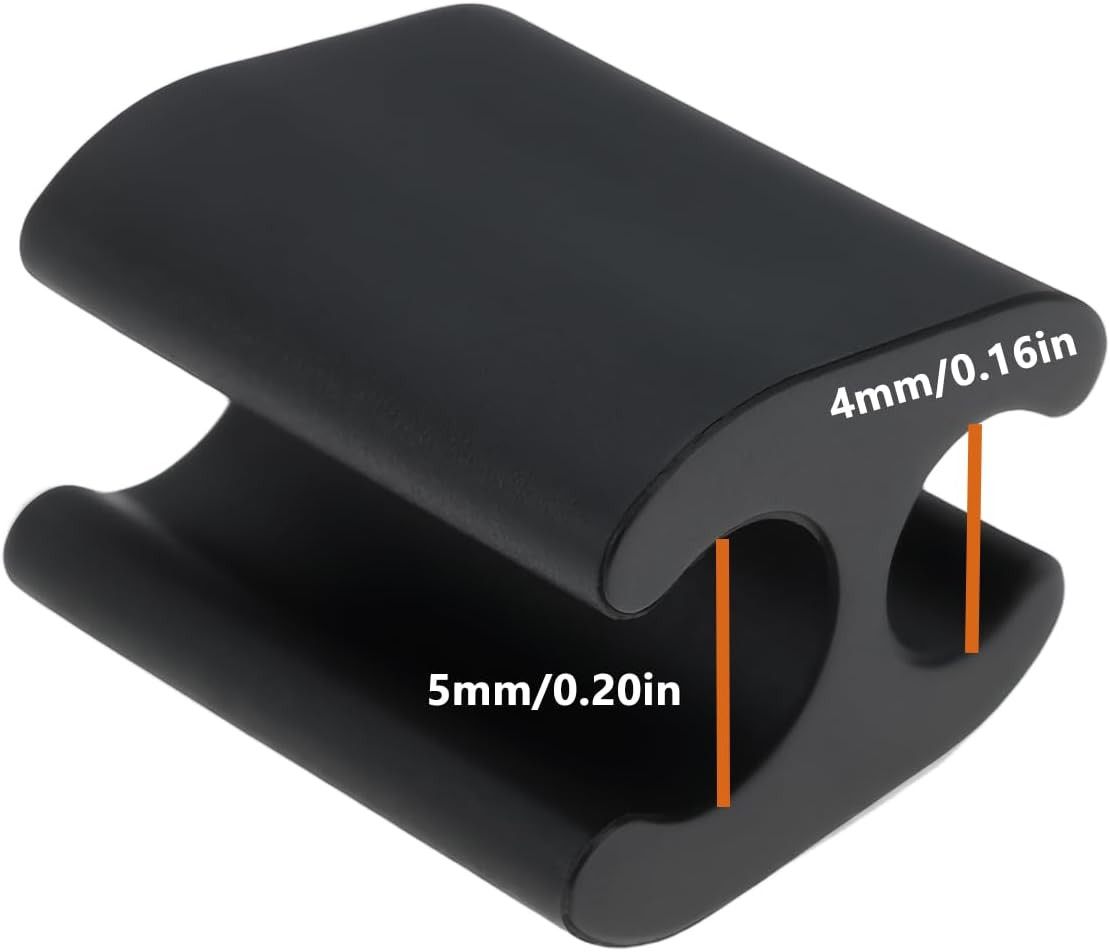 10pcs Bicycle Brake Cable Clip for BKE 4mm and 5mm Shifter Cable