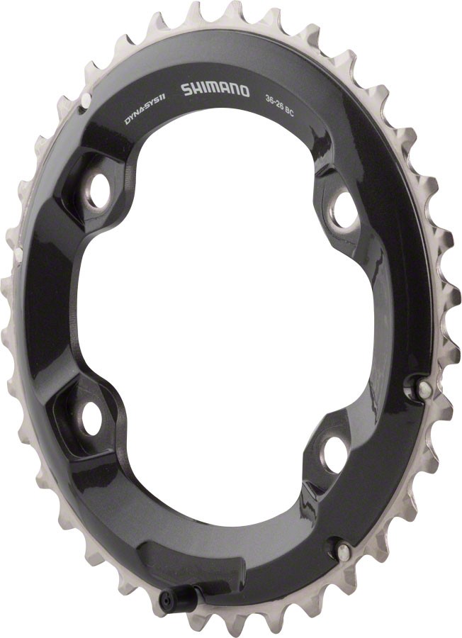 XT M8000 11-Speed – Shimano XT M8000 36t 96mm 11-Speed Outer Chainring for