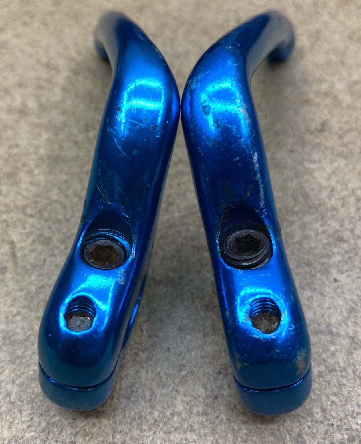TEKTRO Brake Lever Extensions Turquoise Anodized 90’s MTB Vintage