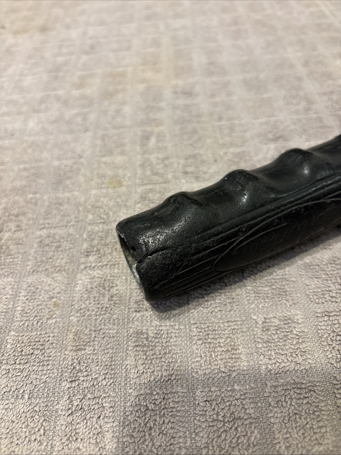 1950’s Schwinn Black “Chubby” Bicycle Hand Grips 4 1/2”