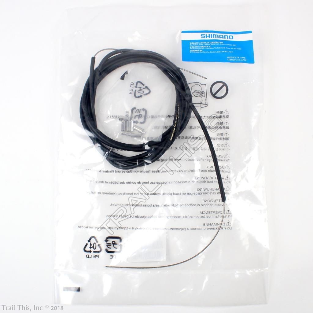 Shimano Stainless Steel Standard Mountain Bike MTB Brake Cable Housing Set Black