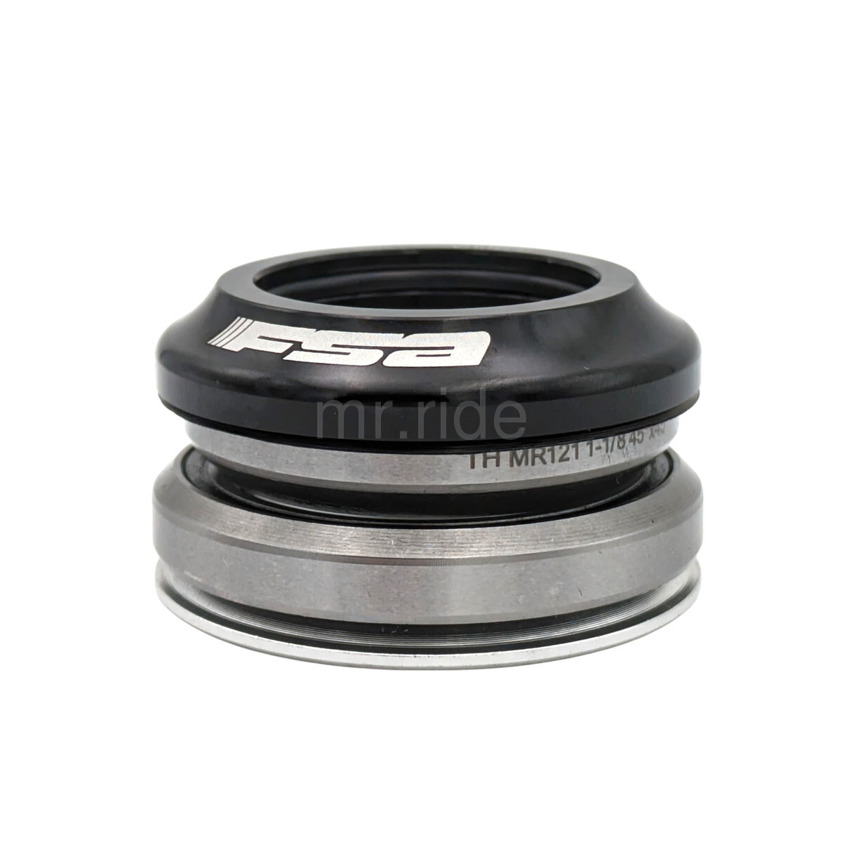 FSA No.44E 1-1/8″ to 1-1/4″ Tapered Headset, OD 47mm/52mm, Incl. top cap