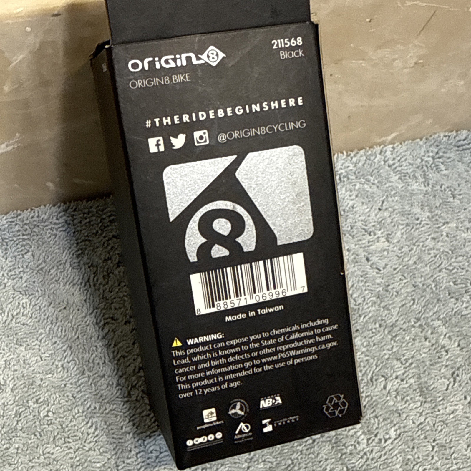 Origin8 Revolvr BB30 Outboard Thread-Together Bottom Bracket 68/73mm [caw]