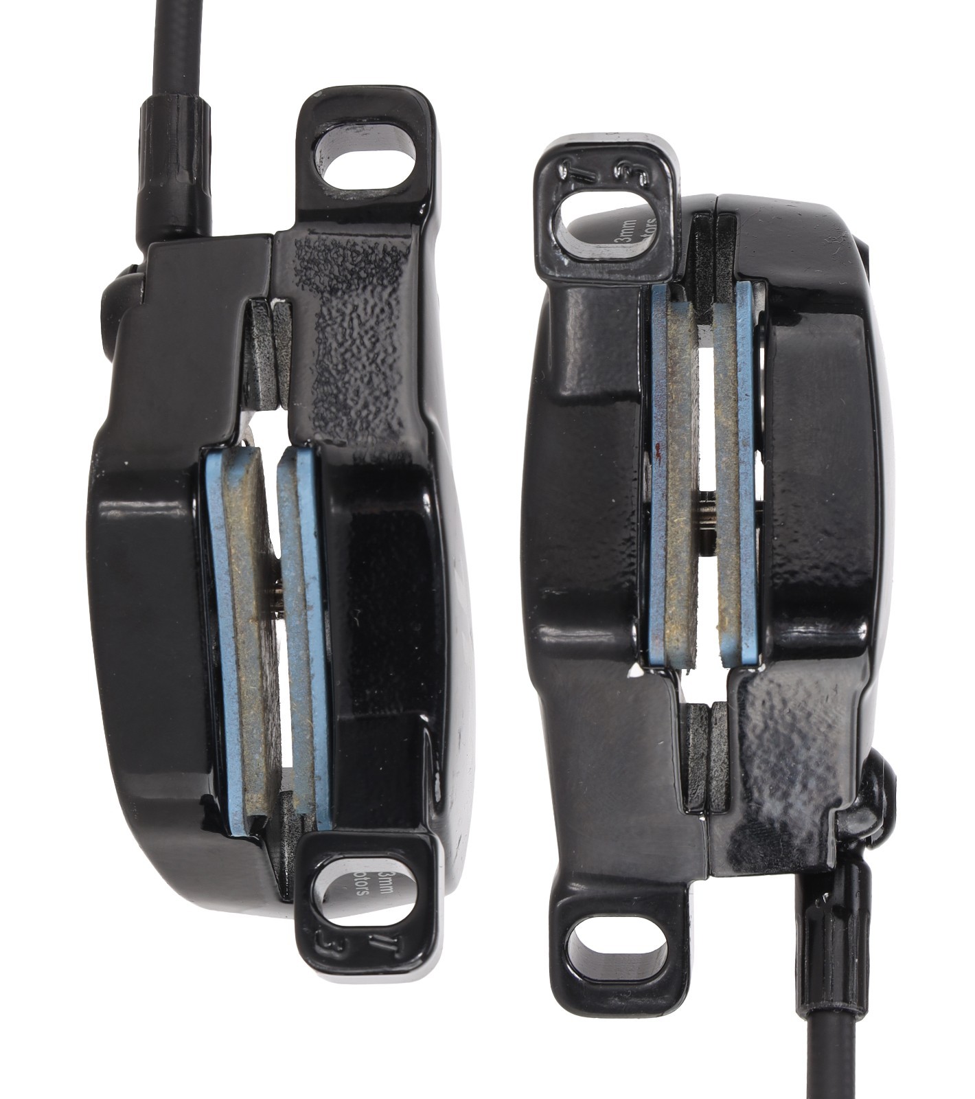 TRP Trail EVO HD-M843 Mountain Bike Levers w/ Disc Brake Calipers SET Post Mount