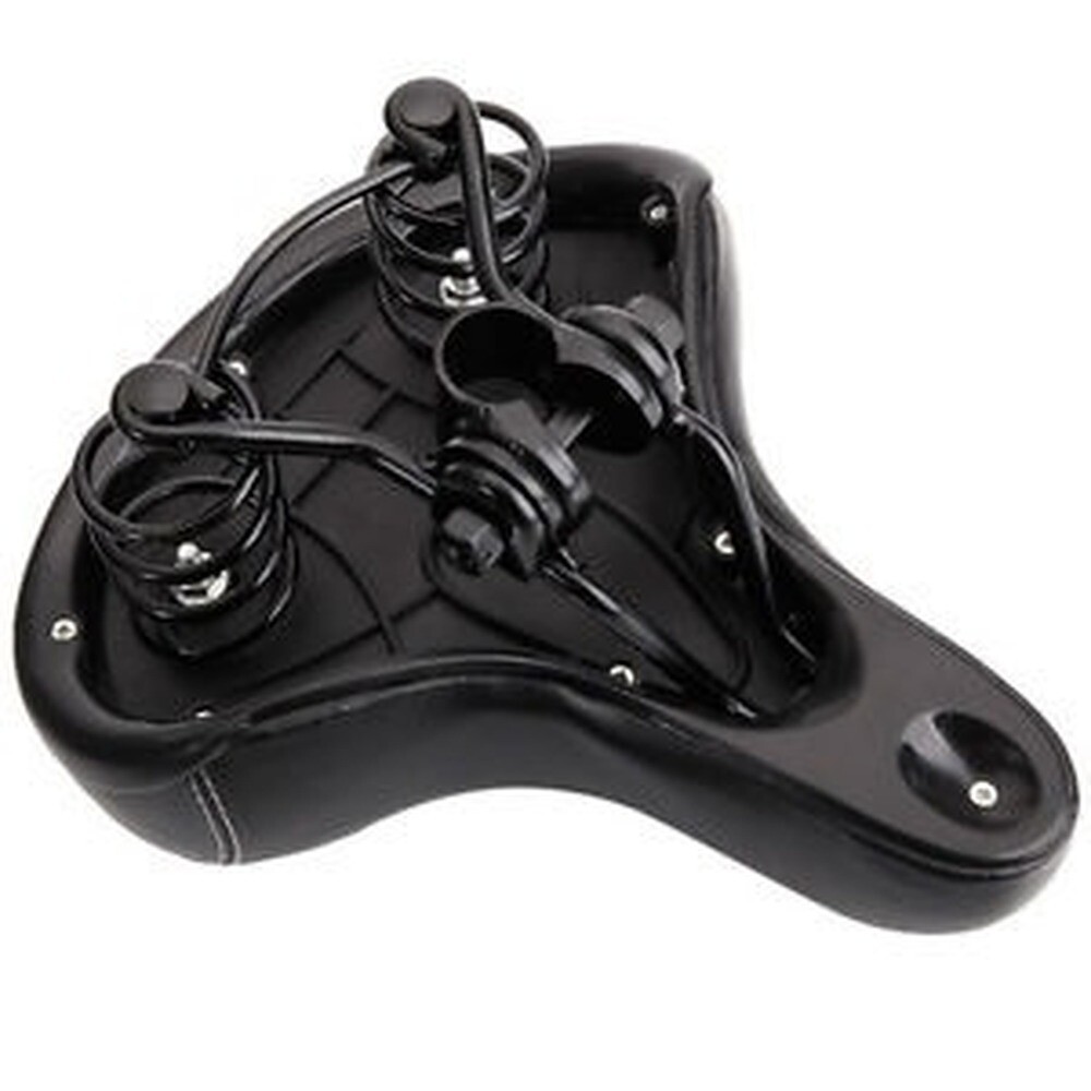 Bike Bicycle Gel Cruiser Extra Sporty Soft Pad Saddle Seat Comfort Wide Big Bum