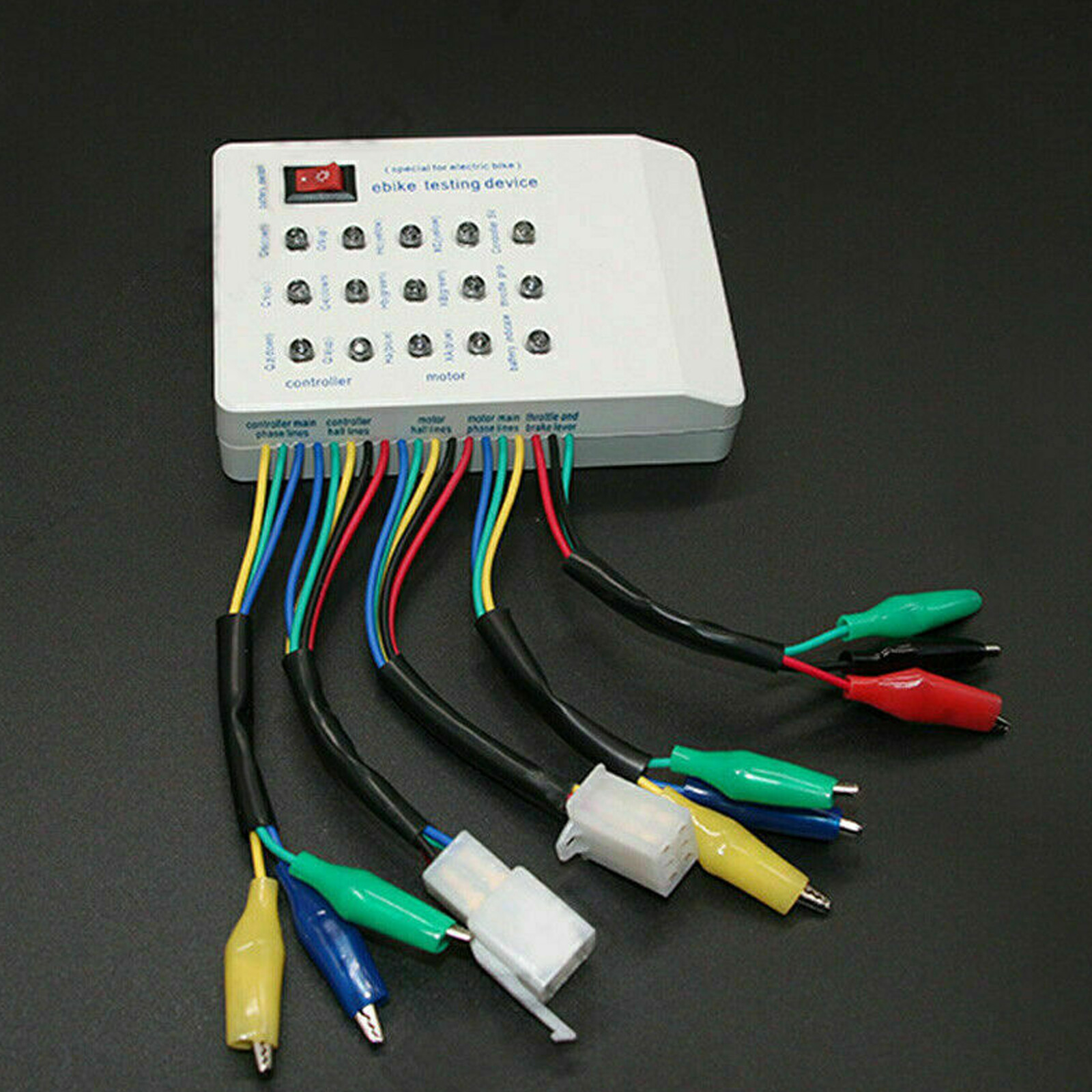 Brushless Motor Controller Tester 24V/36V/48V/60V/72V Electric Car E-Bike Scooh