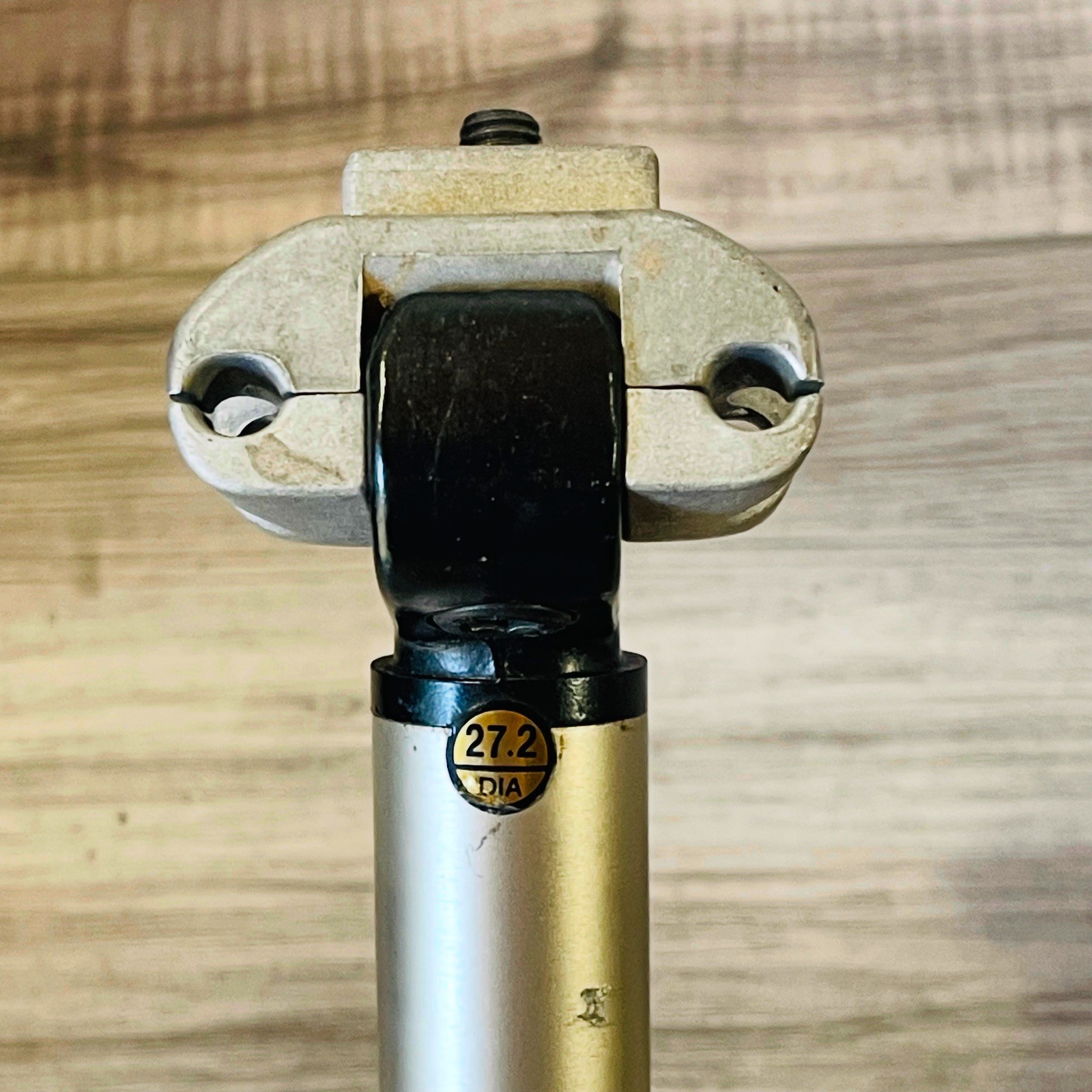 Vintage Strong Seatpost Super Hard Anodized 27.2 340 Matte Gold