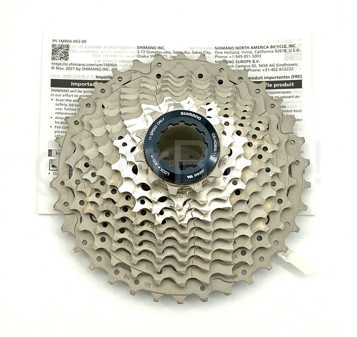 Shimano CS-HG800-11 Ultegra 11 Speed 11-34T Cassette – HG-EV Fit, New in Box