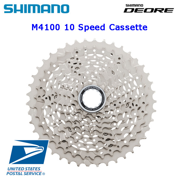 Shimano DEORE CS-M4100 10 Speed Cassette 11-42T 11-46T MTB