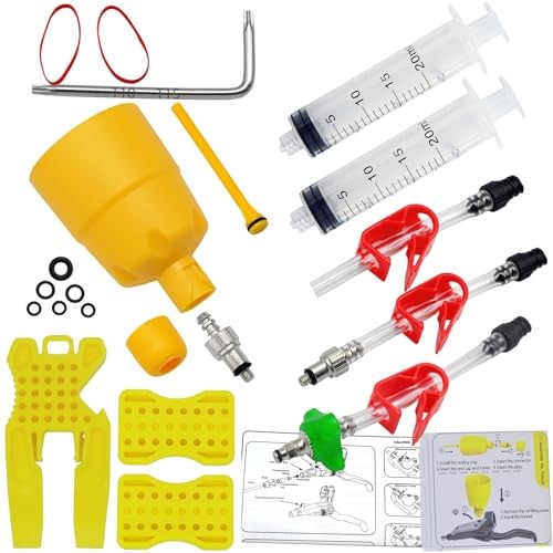 Bike Brake Bleed Kit for SRAM DB4 DB6 DB8 Maven Motive Series, Mineral Oil