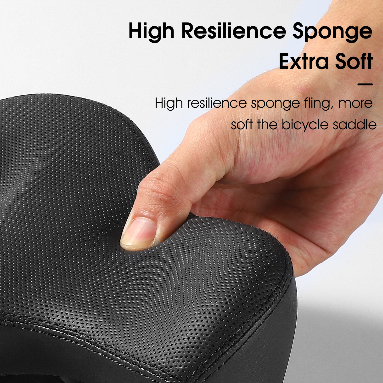 WEST BIKING Widen Ergonomic Bicycle Saddle Soft Cushion Cycling Bike Seat Saddle