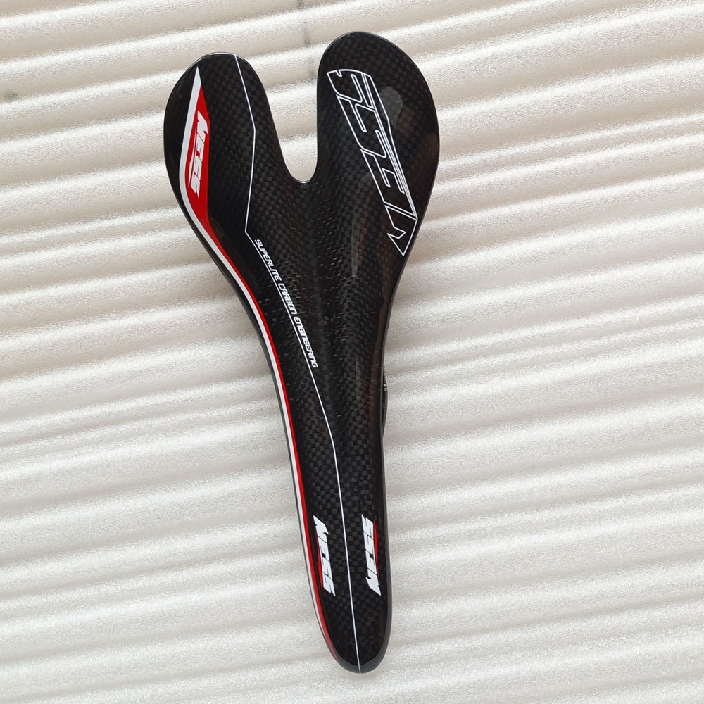 RXL Bicycle Saddle Seat Leather Road Bike MTB Carbon Ultri-light 140 for Cycling