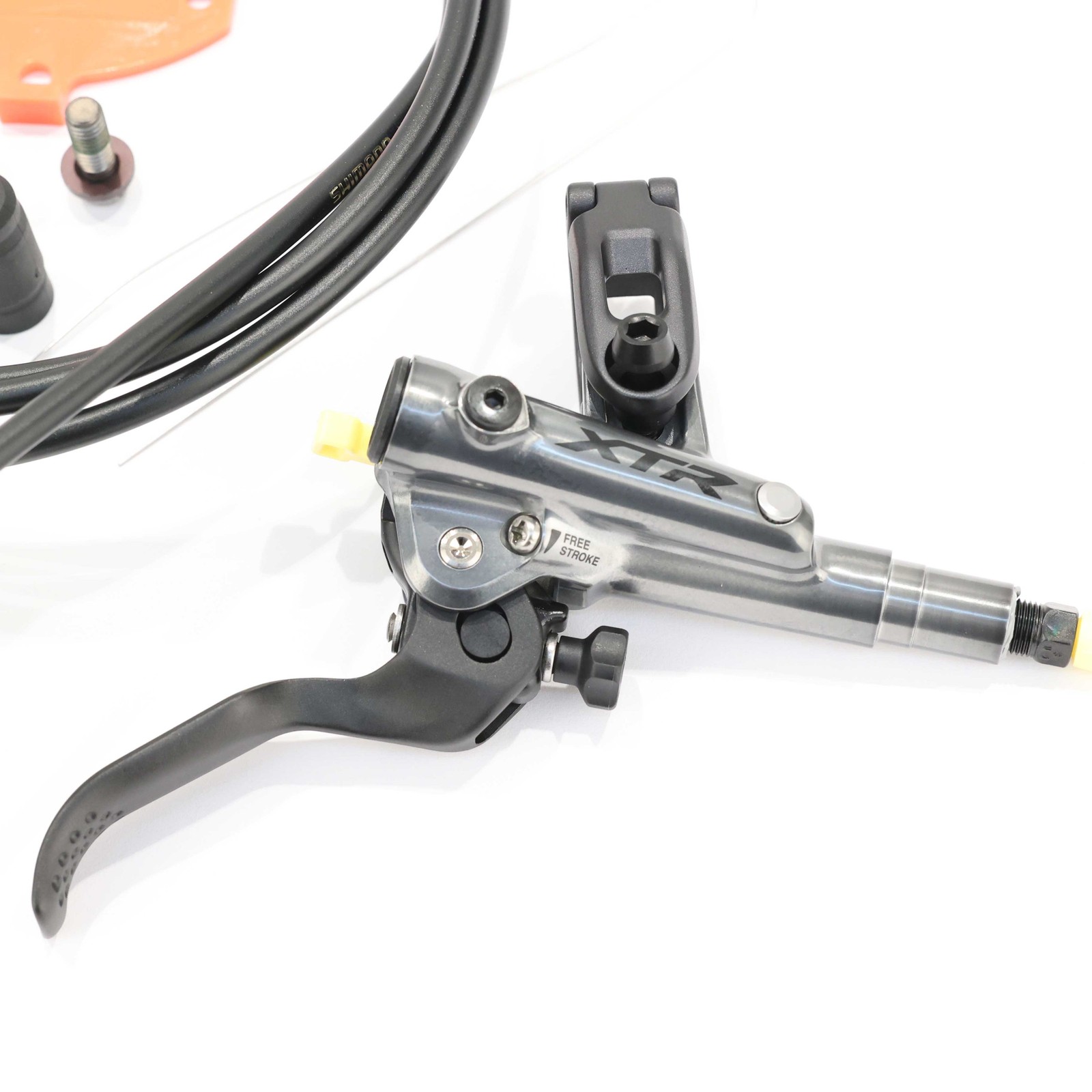 Shimano XTR M9120 Disc Brake Set, Rear Right, 1700mm Hose, 4-Piston, Resin