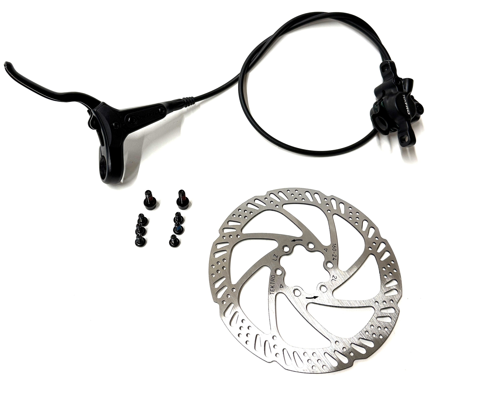 Tektro HD-M285 Hydraulic MTB Front Disc Brake Set 760mm + 160mm Rotor