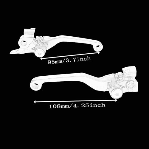 Motorcycle CNC Aluminum Billet Foldable Brake Clutch Lever Handle Levers for