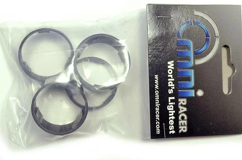 8PCS Bike Headset Spacers 1 1/8″ Aluminum Alloy Stem Riser Rings 2 3 5 10mm