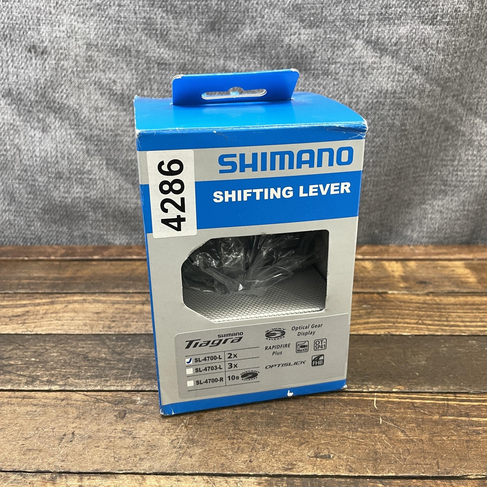 Shimano Tiagra SL-4700-L Left 2x Trigger Shifter Road Bike Black Rapidfire