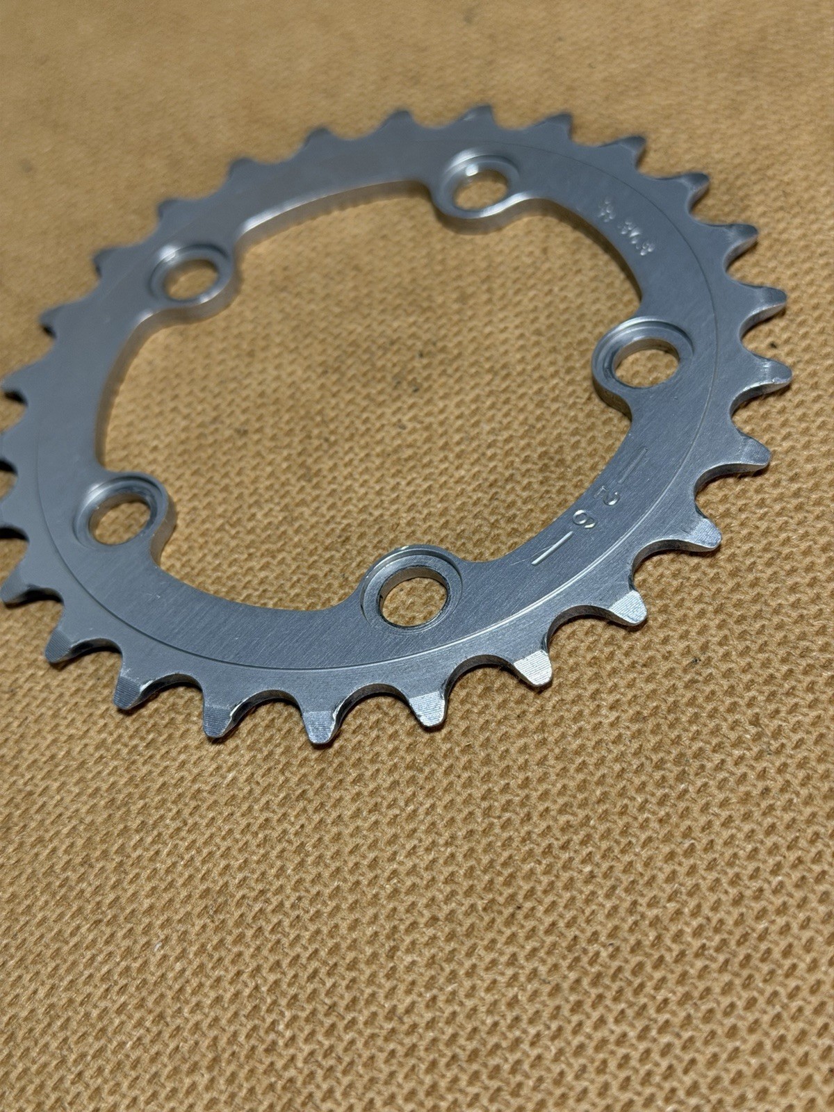 Vintage SR Sakae Ringyo RoundTech 26T Chainring BCD 74