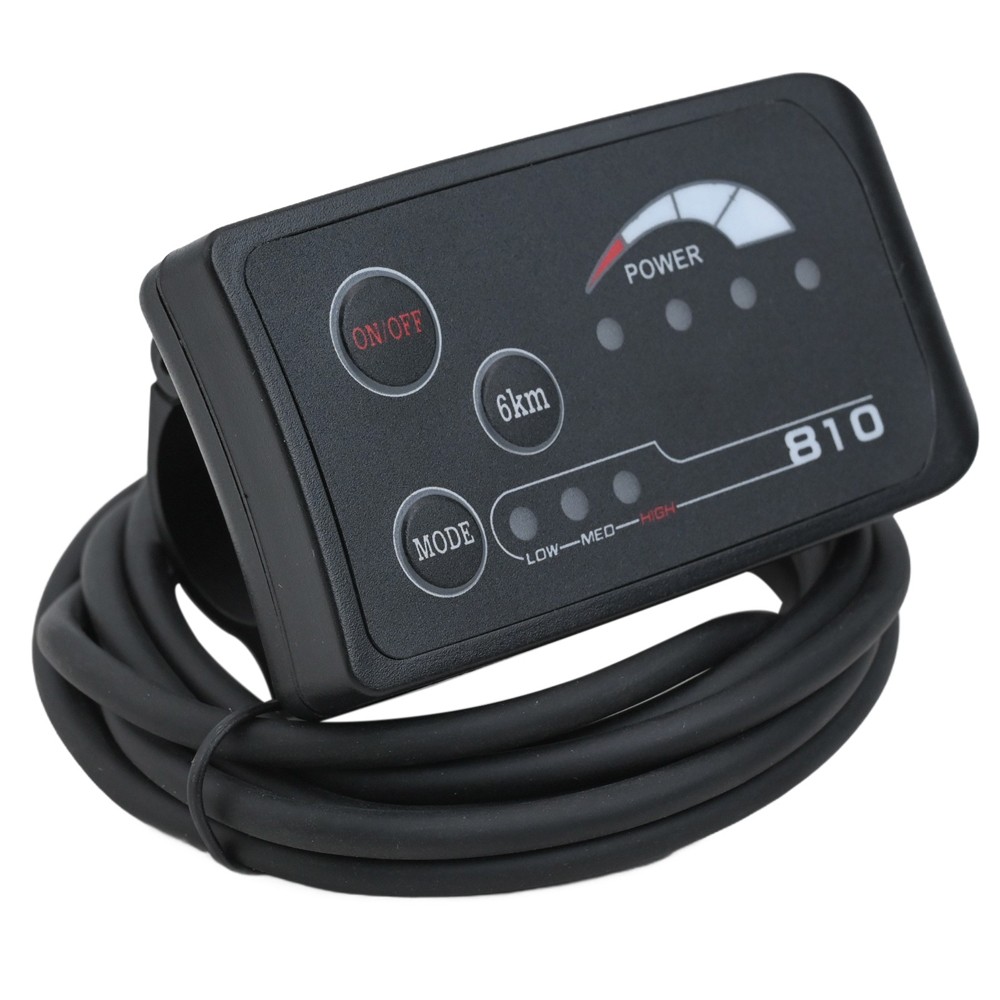 36V Electric Bicycle E-Bike Display 810-LED Display Controller Panel