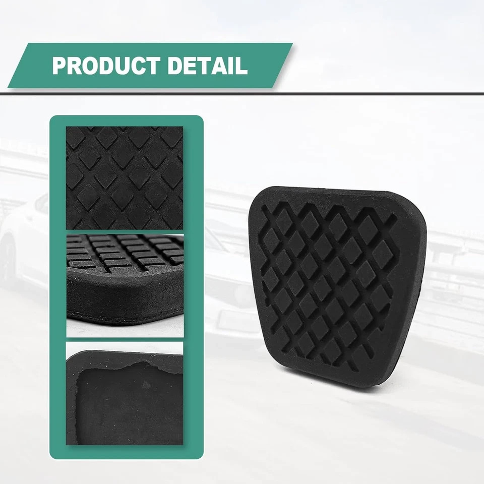 2X Brake Clutch Pedal Pad Rubber Cover Replacement Civic Accord CR-V Acura