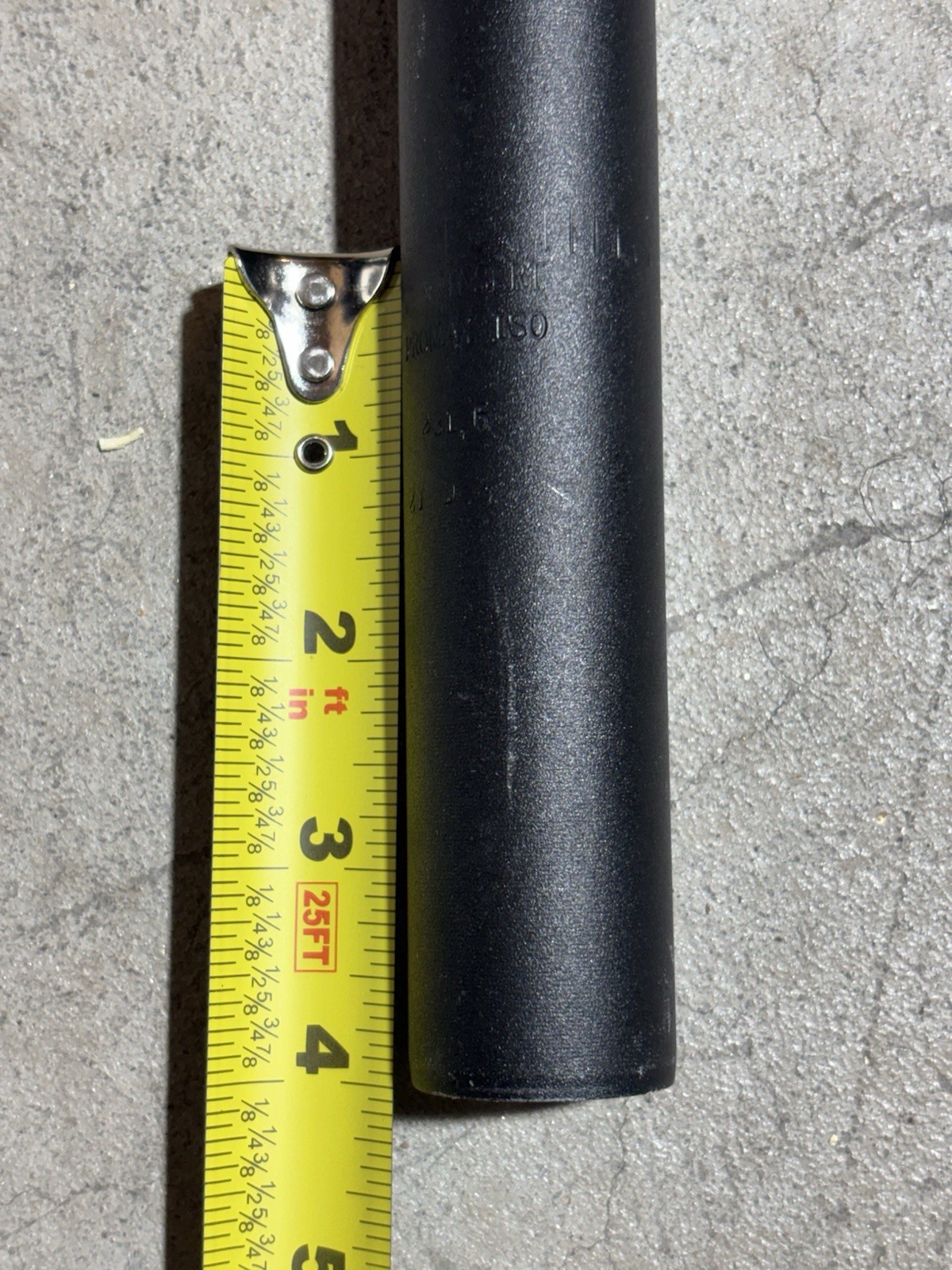 Promax ISO Seat Post Aluminum 10Nm 4inch Minimum Insert 15in Long
