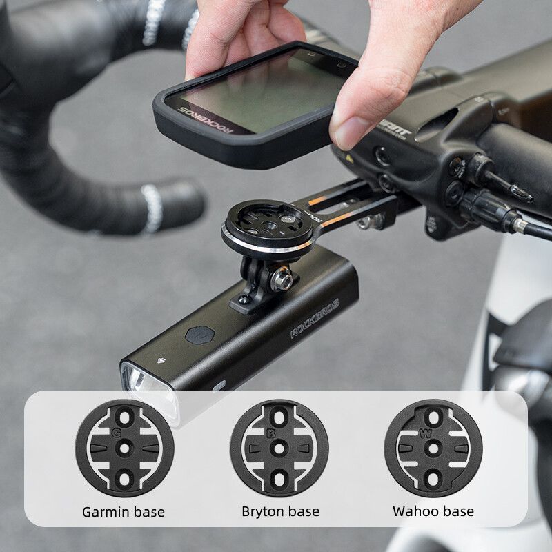ROCKBROS Bike Computer Mount Aluminium Alloy Out Front Bike Handlebar Extension