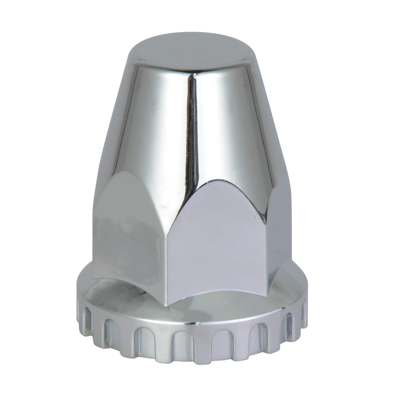 Chrome ABS Front Axle Cover with 33mm Screw-in Nut Cover for Semi Truck